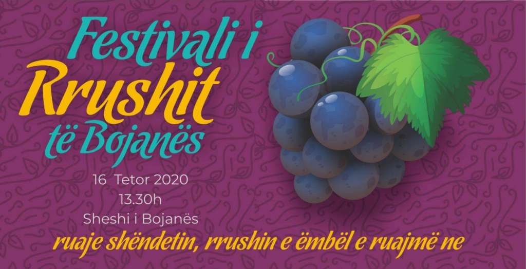 08.10.2020 Bojane Grape Festival Announcement
