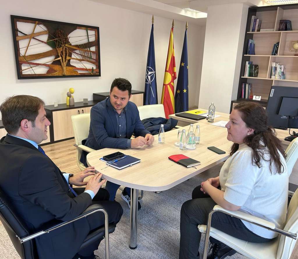 Meeting with State Secretary at the Ministry of Environment and Spatial Planning in North Macedonia