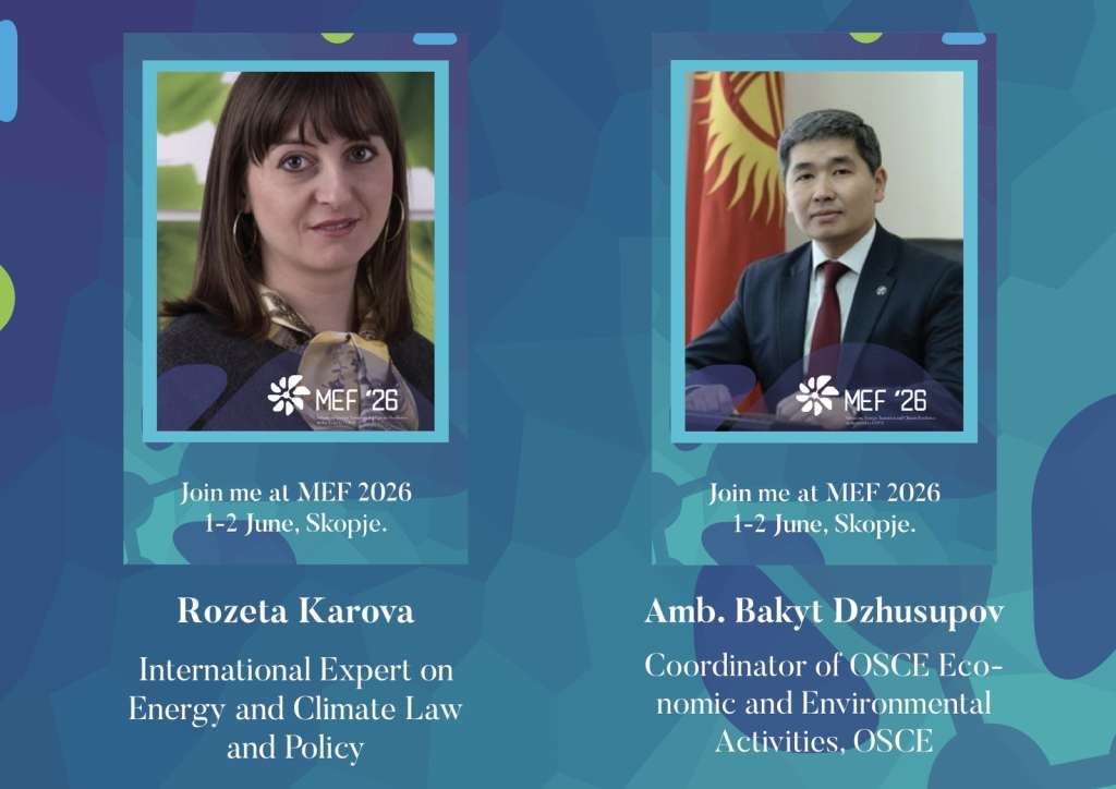 MEF '26: Strengthening the Lineup with Experts in Energy Law and Economic Security